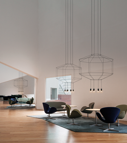 Люстра Vibia Wireflow